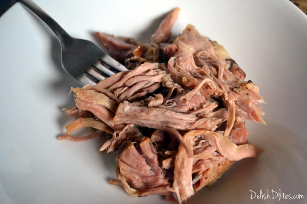 Slow Cooker Pernil (Puerto Rican Roast Pork) | Delish D'Lites