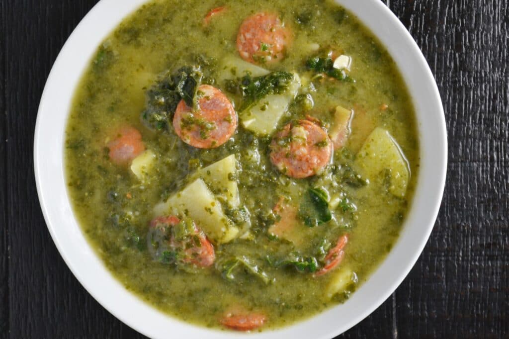 Caldo Verde (Portuguese Kale & Potato Soup)