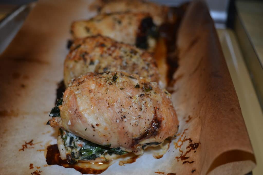 Chicken Roulades With Spinach, Feta And Sun Dried Tomatoes Delish D'Lites