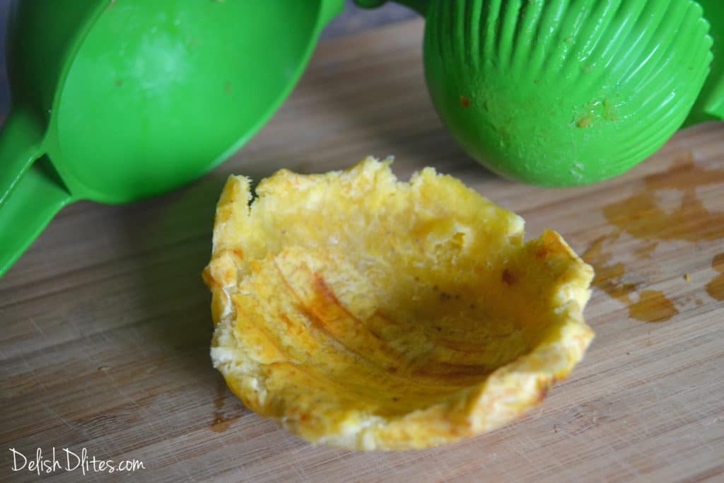 Plantain Cups with Shrimp and Avocado Salad Delish D'Lites