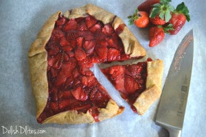 Strawberry Crostata | Delish D'Lites
