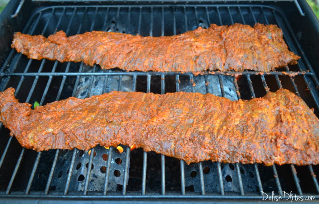 Ancho Chile Rubbed Skirt Steak Delish D'Lites