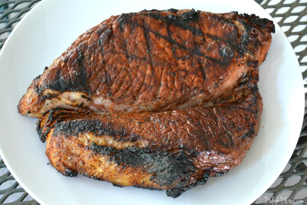 Grilled Marinated London Broil Delish D'Lites