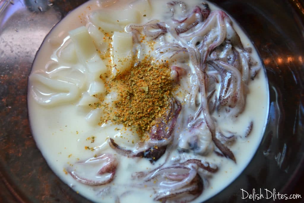 Fried Calamari Delish D'Lites