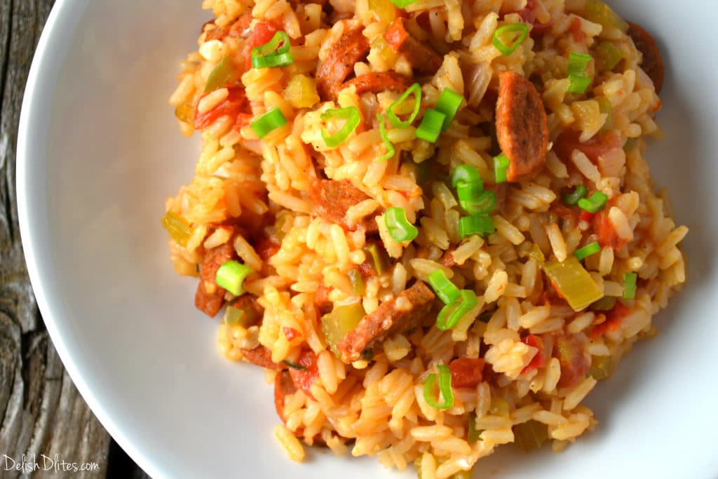 Skinny Chicken Andouille Jambalaya Delish D'Lites