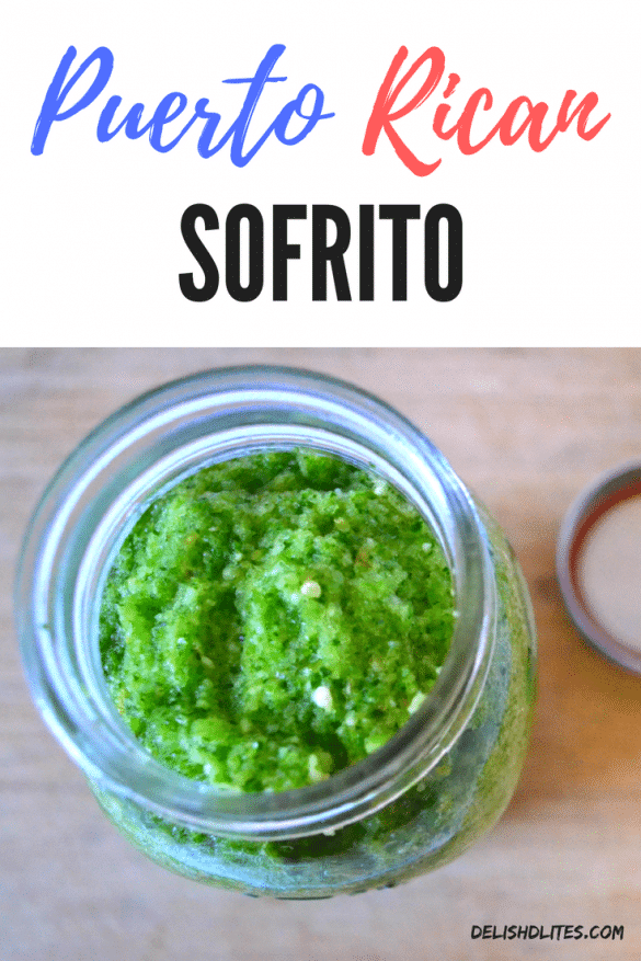 Puerto Rican Sofrito (Recaito) Delish D'Lites