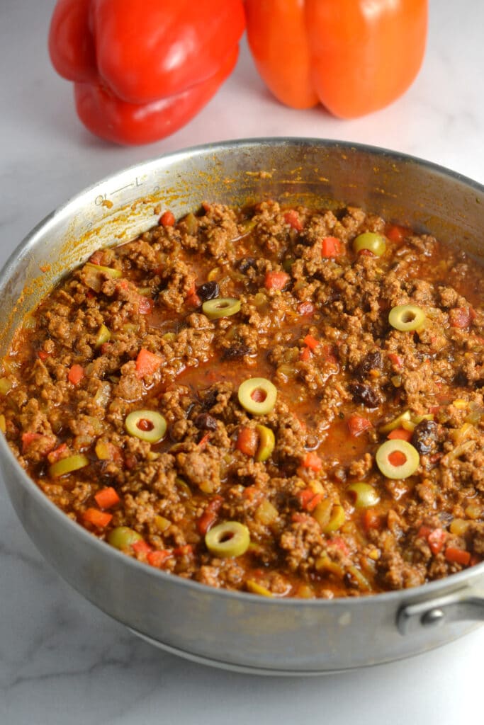 Puerto Rican Picadillo (Stewed Ground Beef)