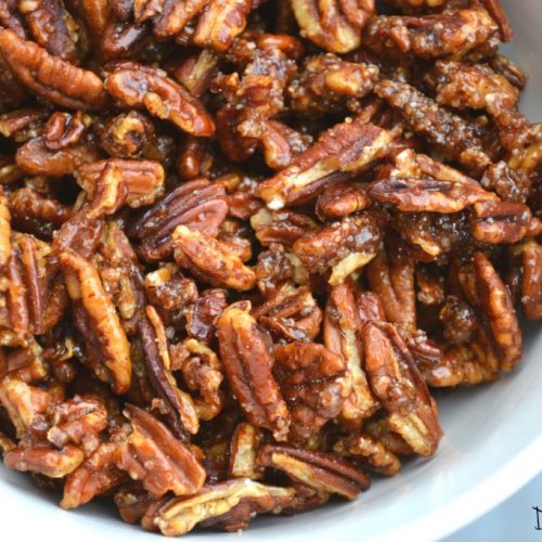 Cinnamon Sugar Candied Pecans Delish D'Lites