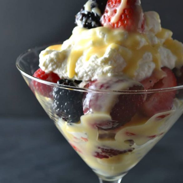 Berry and Cream Parfaits Delish D'Lites