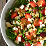 Strawberry, Arugula and Feta Salad |Delish D'Lites