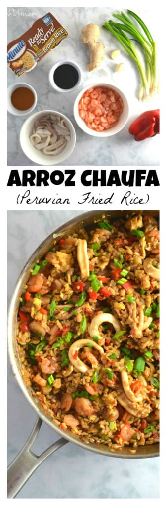Arroz Chaufa (Peruvian Fried Rice) - Delish D'Lites