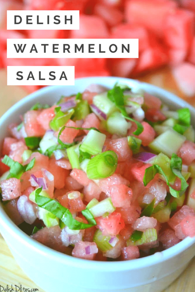 Watermelon Salsa | Delish D'Lites