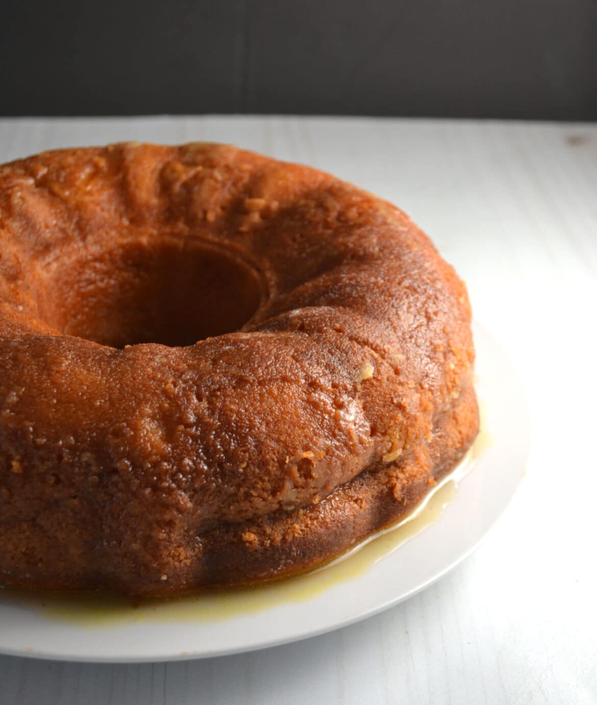 Caribbean Spiced Rum Cake Recipe Delish D'Lites