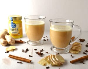 Turmeric Ginger Tea Latte | Delish D'Lites