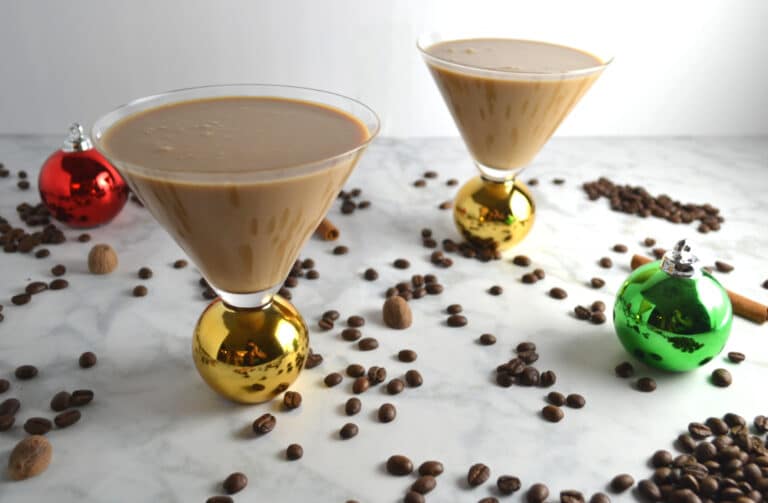 Coffee Coquito (Puerto Rican Coconut Eggnog) | Delish D'Lites