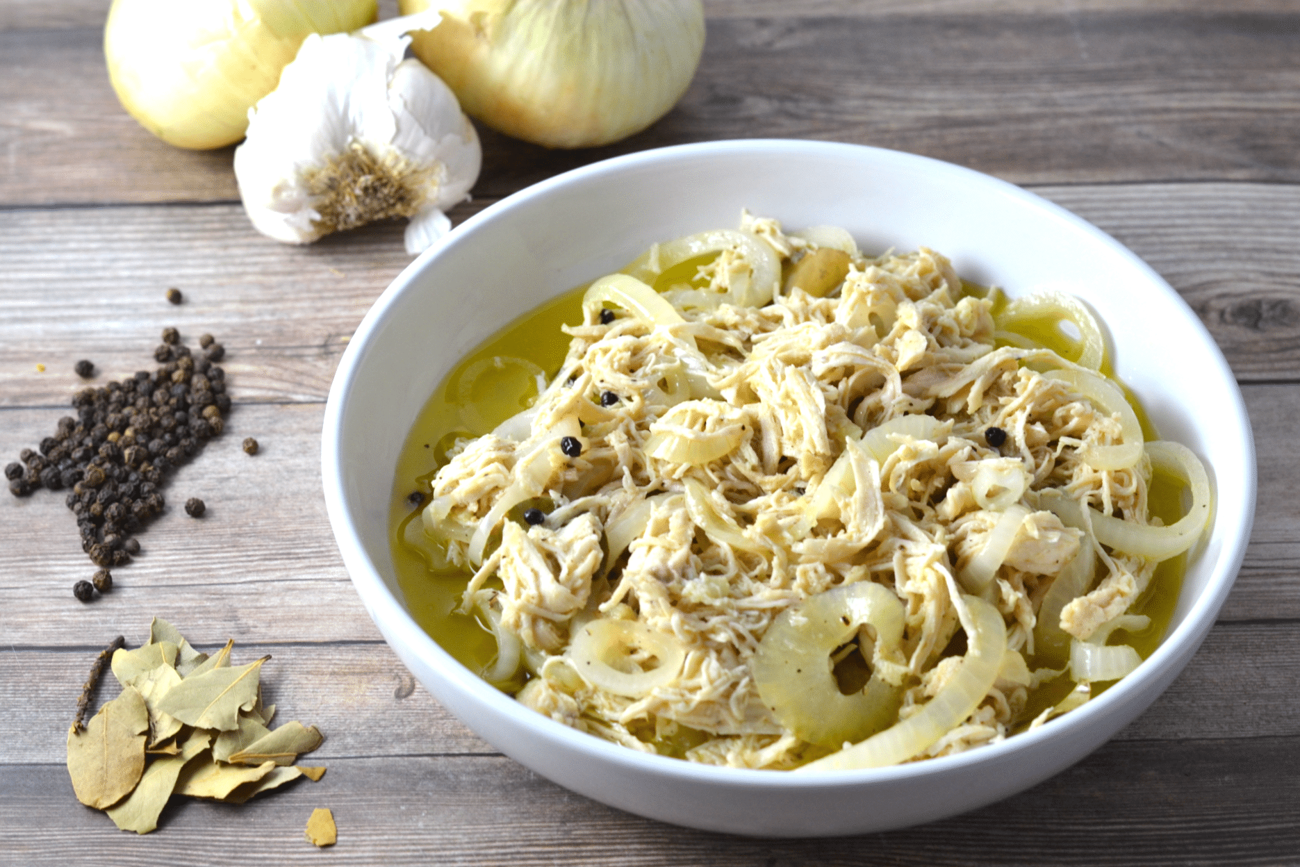 Pollo En Escabeche (Puerto Rican Pickled Chicken) Delish D'Lites