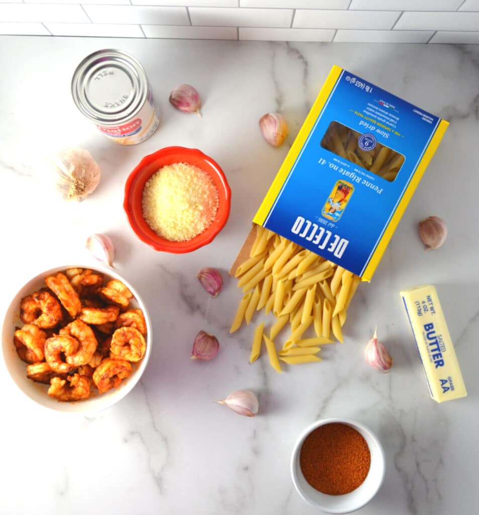 Creamy Cajun Shrimp Pasta | Delish D'Lites