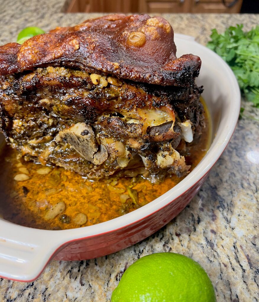 Puerto Rican Pernil (Roast Pork Shoulder)