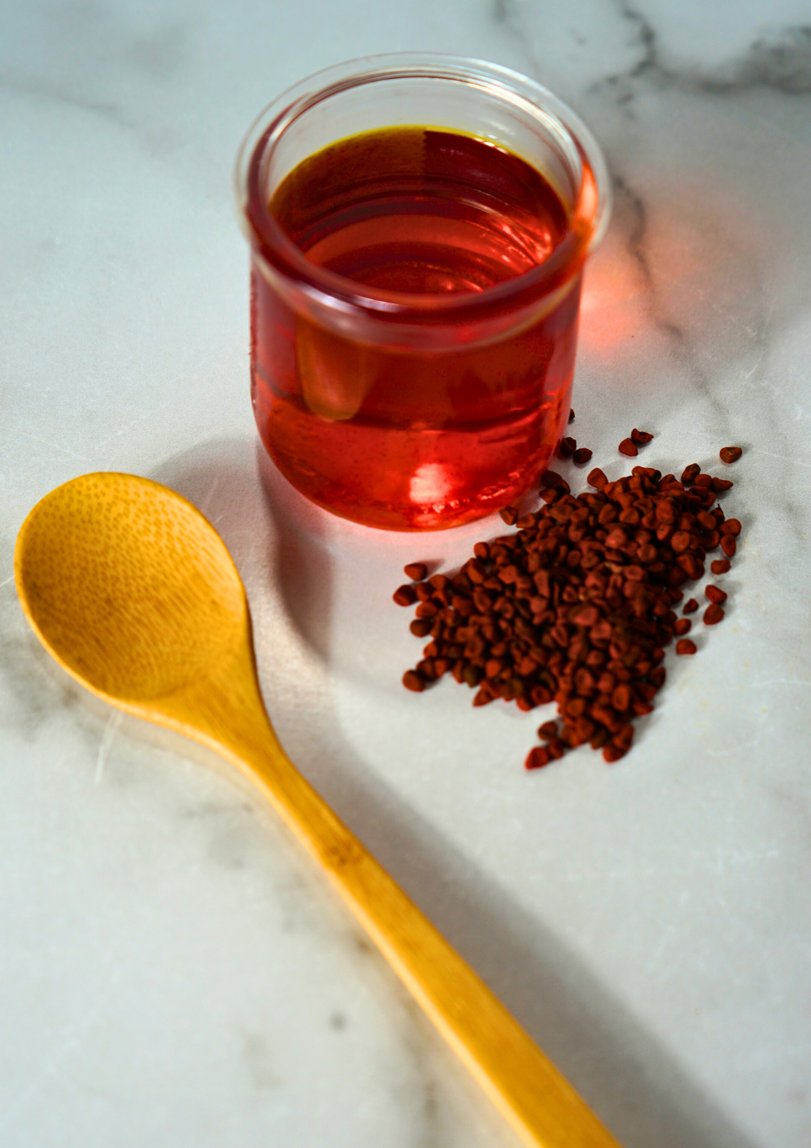 Puerto Rican Achiote Oil (Annatto Oil) - Delish D'Lites