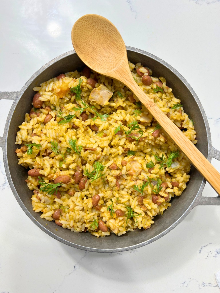 Puerto Rican Arroz Mamposteao